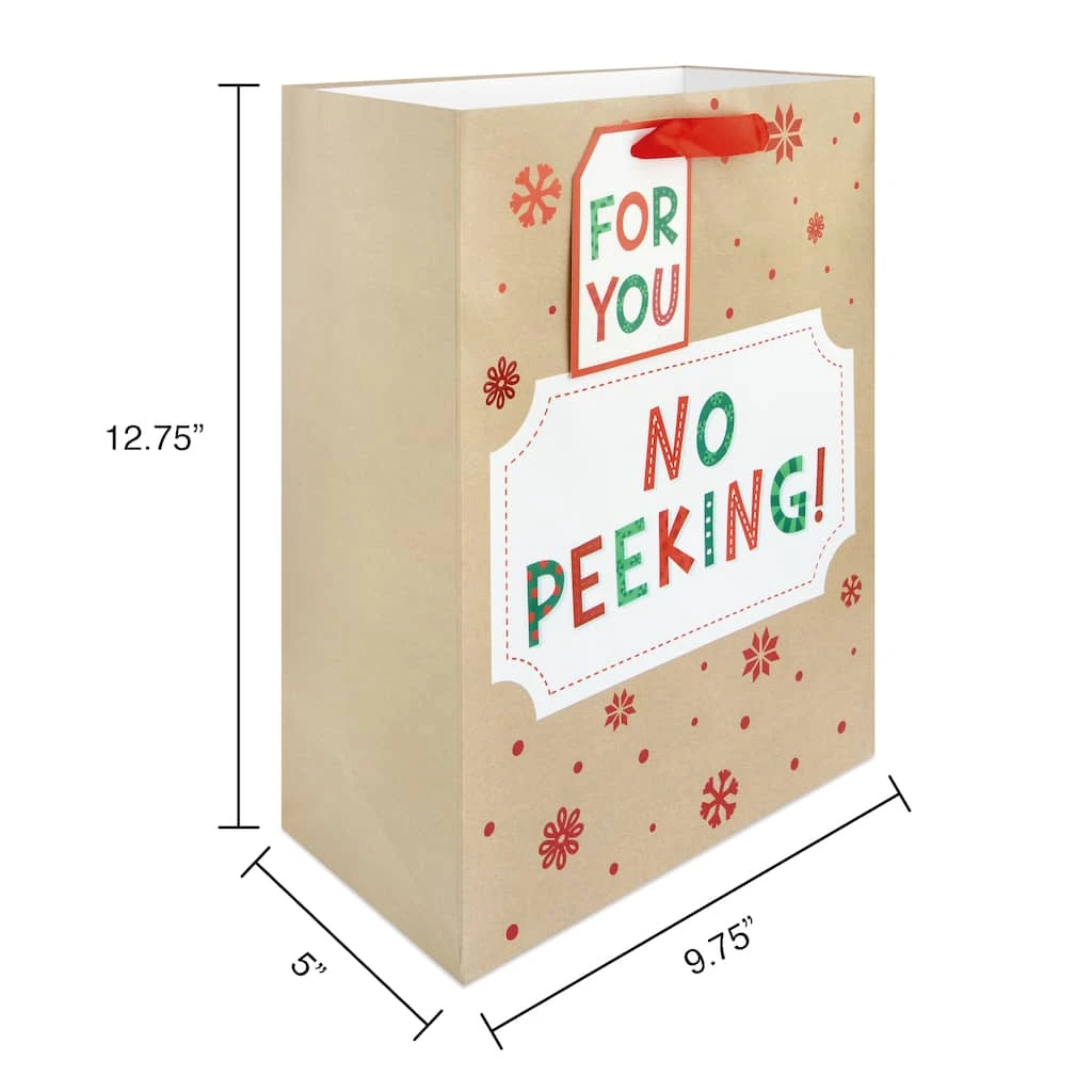 Promo π Large No Peeking! Gift Bags, 2ct. by Celebrate It™ β Christmas π 4 Promo π Large No Peeking! Gift Bags, 2ct. by Celebrate It™ β Christmas π - Image 4