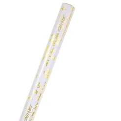 Wholesale ✔️ Gold Snowflake Christmas Gift Wrap by Celebrate It™ 👍