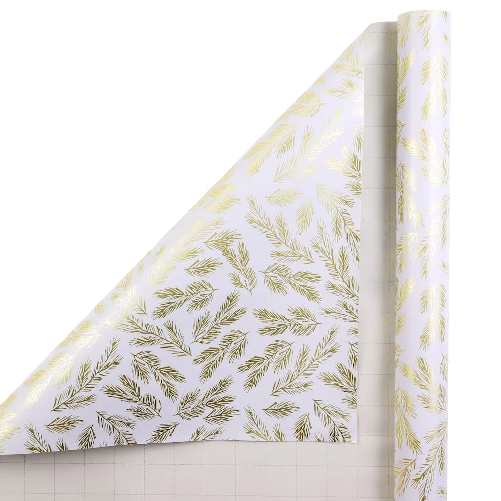 Buy ❤️ Gold Spruce Gift Wrap by Celebrate It™ 👍 2 Buy ❤️ Gold Spruce Gift Wrap by Celebrate It™ 👍 - Image 2