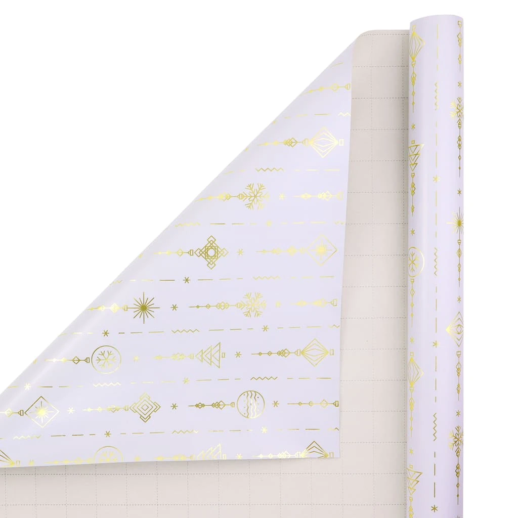 Buy βοΈ Gold Ornament Gift Wrap by Celebrate It™ π 2 Buy βοΈ Gold Ornament Gift Wrap by Celebrate It™ π - Image 2