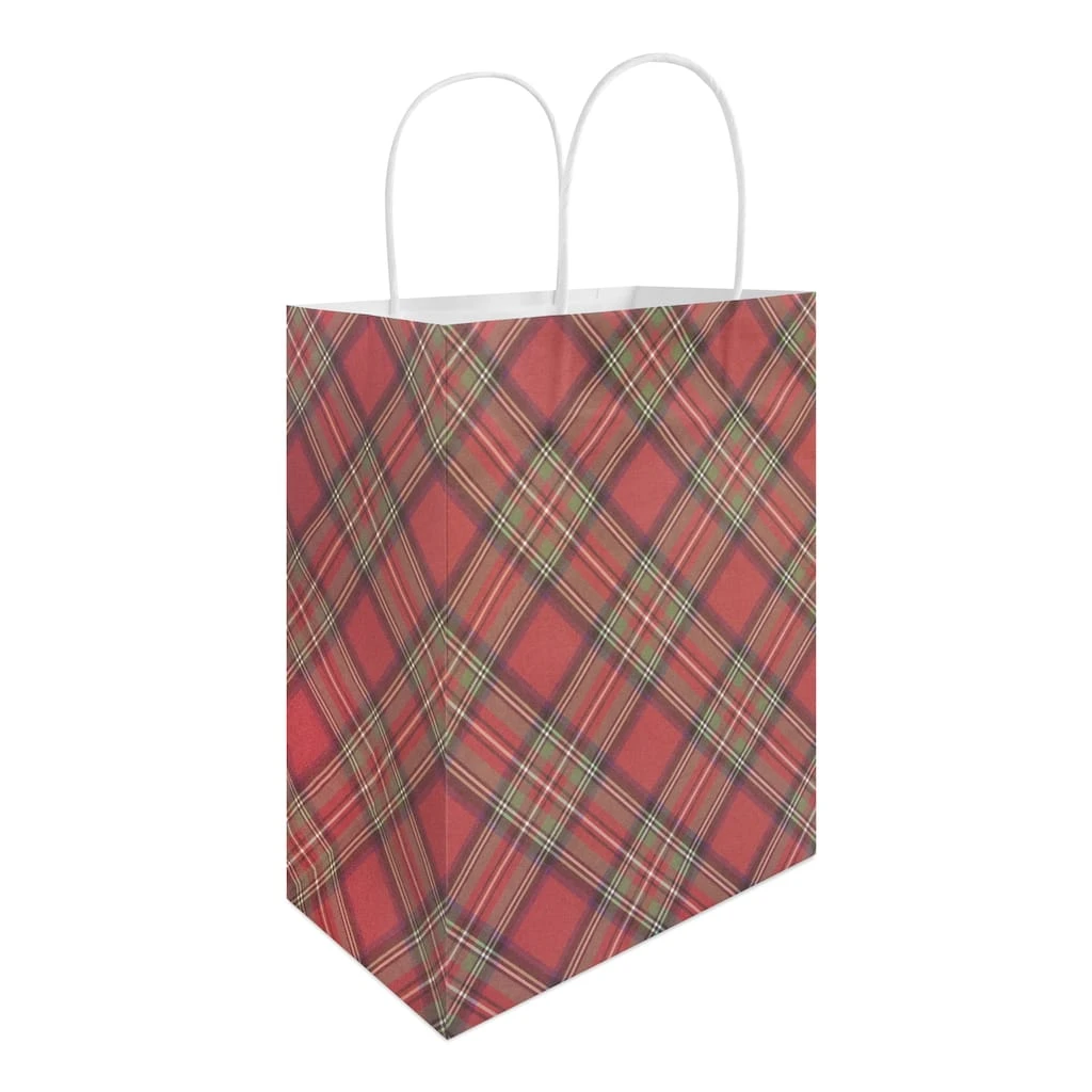 Brand new ⭐ Medium Plaid Gift Bags, 5ct. by Celebrate It™ Christmas 🧨 2 Brand new ⭐ Medium Plaid Gift Bags, 5ct. by Celebrate It™ Christmas 🧨 - Image 2
