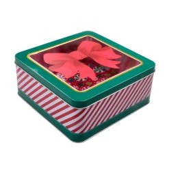 Coupon ⭐ 7.5" Red Bow Tin by Celebrate It™ ⭐ Christmas ⭐ -Celebrate It Sales Shop 10700226 3