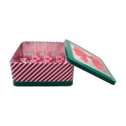 Coupon ⭐ 7.5" Red Bow Tin by Celebrate It™ ⭐ Christmas ⭐ -Celebrate It Sales Shop 10700226 4