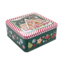 Discount ⌛ 7.5" Gingerbread Chalet Tin by Celebrate It™ ⌛ Christmas ✔️ 6 Discount ⌛ 7.5" Gingerbread Chalet Tin by Celebrate It™ ⌛ Christmas ✔️ -Celebrate It Sales Shop 10700227 3