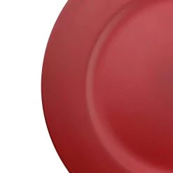 Best deal 🎁 13" Red Christmas Chargers by Celebrate It™, 6ct. 🥰 -Celebrate It Sales Shop 10700534 3