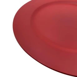 Best deal 🎁 13" Red Christmas Chargers by Celebrate It™, 6ct. 🥰 -Celebrate It Sales Shop 10700534 4