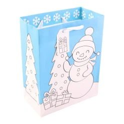 Deals 😍 Medium Color Snowman & Train Gift Bags, 2ct. by Celebrate It™ 🎉 Christmas ⌛ -Celebrate It Sales Shop 10700553 3