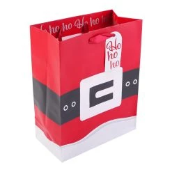 Wholesale 👏 Medium Santa Belt & Candy Canes Gift Bags, 2ct. by Celebrate It™ Christmas 😍 -Celebrate It Sales Shop 10700554 3