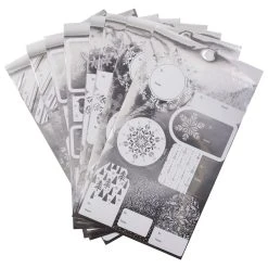 Top 10 🎉 Silver Foil Sticker Gift Tags by Celebrate It™ ❄ Christmas ❤️ -Celebrate It Sales Shop 10700567 3