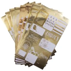Deals ❤️ Gold Foil Sticker Gift Tags by Celebrate It™ ✨ Christmas ⌛ -Celebrate It Sales Shop 10700568 3