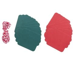 Best Sale 🛒 Red & Green Paper Gift Tags, 20ct. by Celebrate It™ Christmas 🧨 -Celebrate It Sales Shop 10701094 3