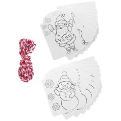 Best reviews of ❤️ Color Your Own Santa & Snowman Tags, 20ct. by Celebrate It™ ✨ Christmas 🛒 -Celebrate It Sales Shop 10701098 3