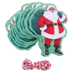 Coupon ❤️ Santa with Bag Paper Gift Tags, 20ct. by Celebrate It™ 🔔 Christmas 😀 -Celebrate It Sales Shop 10701106 3
