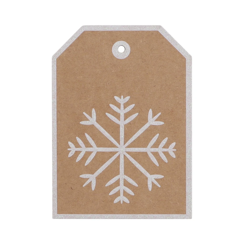 Deals π Snowflake Christmas Kraft Gift Tags by Celebrate It™ π 2 Deals π Snowflake Christmas Kraft Gift Tags by Celebrate It™ π - Image 2