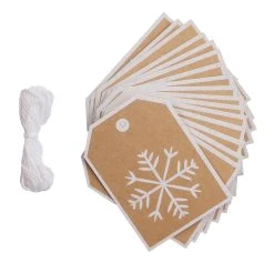 Deals π Snowflake Christmas Kraft Gift Tags by Celebrate It™ π 5 Deals π Snowflake Christmas Kraft Gift Tags by Celebrate It™ π -Celebrate It Sales Shop 10701129 3