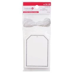 Hot Sale ⌛ Silver Frame Gift Tags by Celebrate It™ 🎉