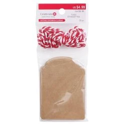 New 💯 Brown Kraft Gift Tags by Celebrate It™ 🌟