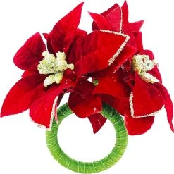 Brand new 🤩 Poinsettia Napkin Ring by Celebrate It™ ⭐