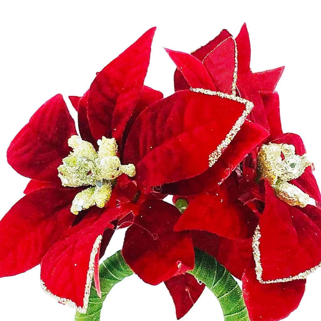 Brand new 🤩 Poinsettia Napkin Ring by Celebrate It™ ⭐ 2 Brand new 🤩 Poinsettia Napkin Ring by Celebrate It™ ⭐ - Image 2