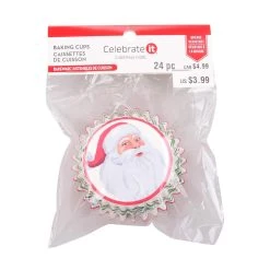 Best Sale ⭐ Santa Baking Cups by Celebrate It™, 24ct. 🧨 -Celebrate It Sales Shop 10701363 3