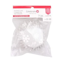 Brand new 🔥 Snowflake Baking Cups by Celebrate It™, 24ct. 👍 -Celebrate It Sales Shop 10701372 3