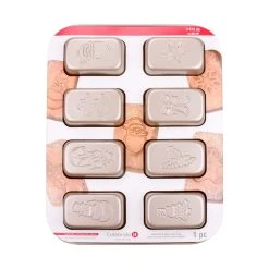 Hot Sale ✔️ Christmas Icon Mini Non-Stick Loaf Pan by Celebrate It® 🎉