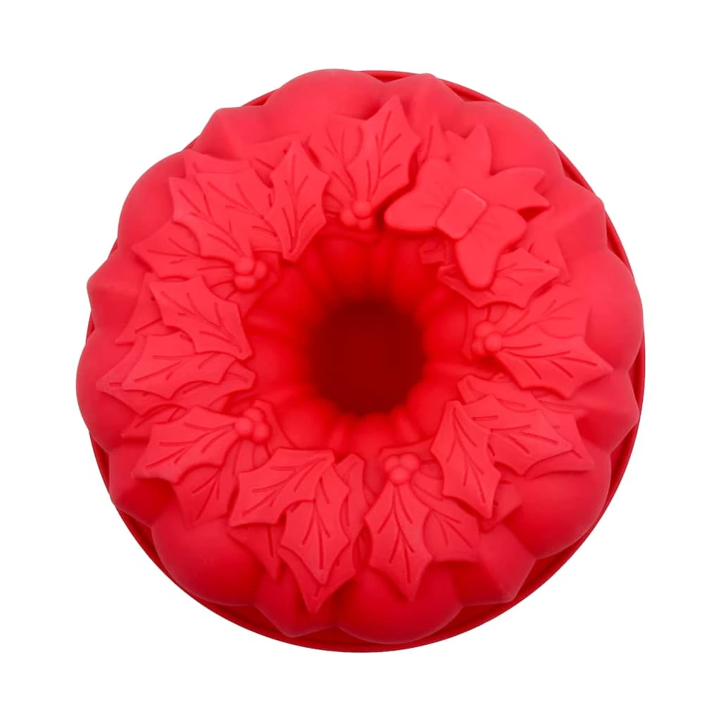 Best Pirce ⭐ Wreath Bundt Silicone Cake Mold by Celebrate It® ⌛ 1 Best Pirce ⭐ Wreath Bundt Silicone Cake Mold by Celebrate It® ⌛