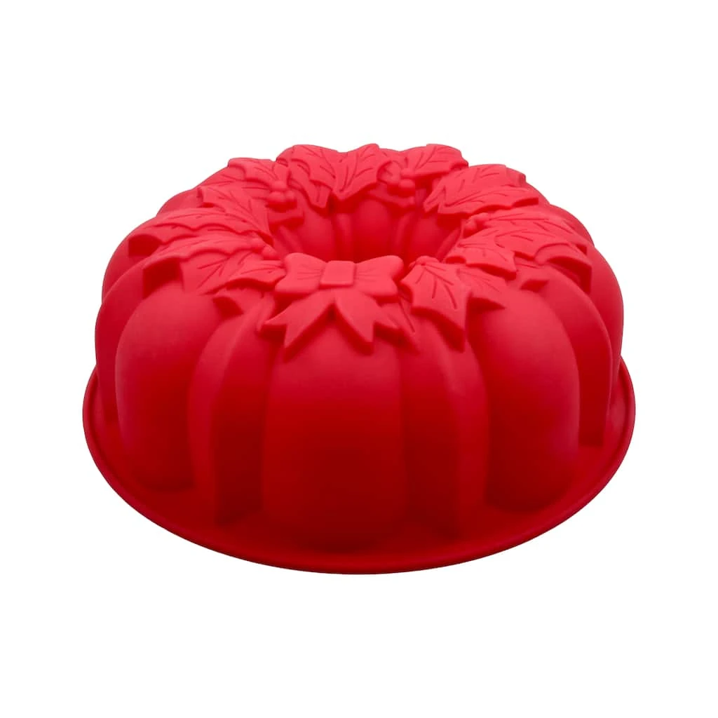 Best Pirce ⭐ Wreath Bundt Silicone Cake Mold by Celebrate It® ⌛ 3 Best Pirce ⭐ Wreath Bundt Silicone Cake Mold by Celebrate It® ⌛ - Image 3