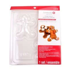 Cheapest ✔️ Gingerbread Man 3-Part Mold by Celebrate It® 🤩