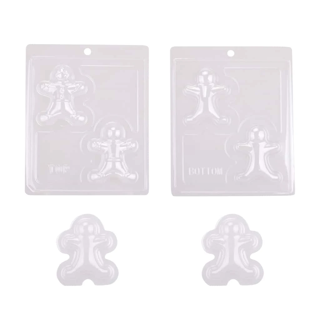 Cheapest ✔️ Gingerbread Man 3-Part Mold by Celebrate It® 🤩 3 Cheapest ✔️ Gingerbread Man 3-Part Mold by Celebrate It® 🤩 - Image 3