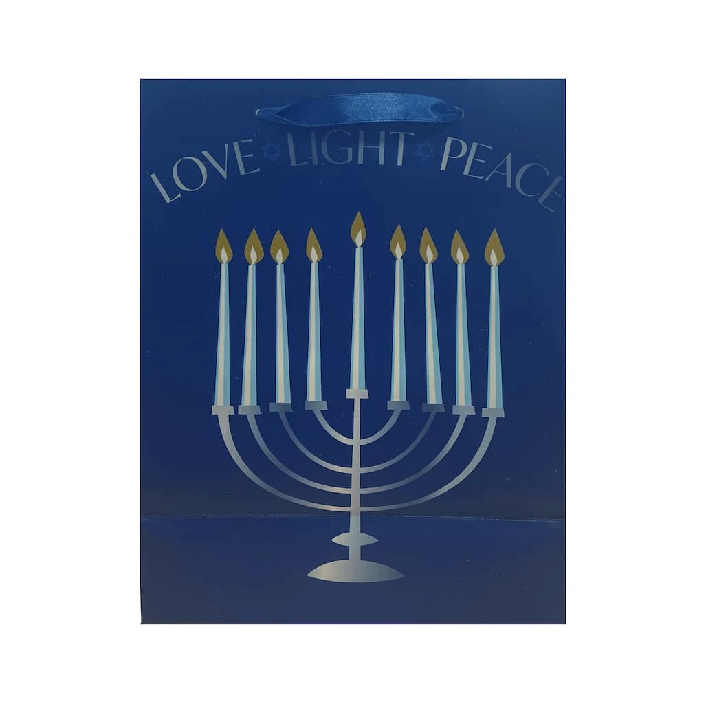 Outlet ⌛ Medium Love Light Peace Gift Bags, 2ct. by Celebrate It™ Hanukkah ❤️ 3 Outlet ⌛ Medium Love Light Peace Gift Bags, 2ct. by Celebrate It™ Hanukkah ❤️ - Image 3