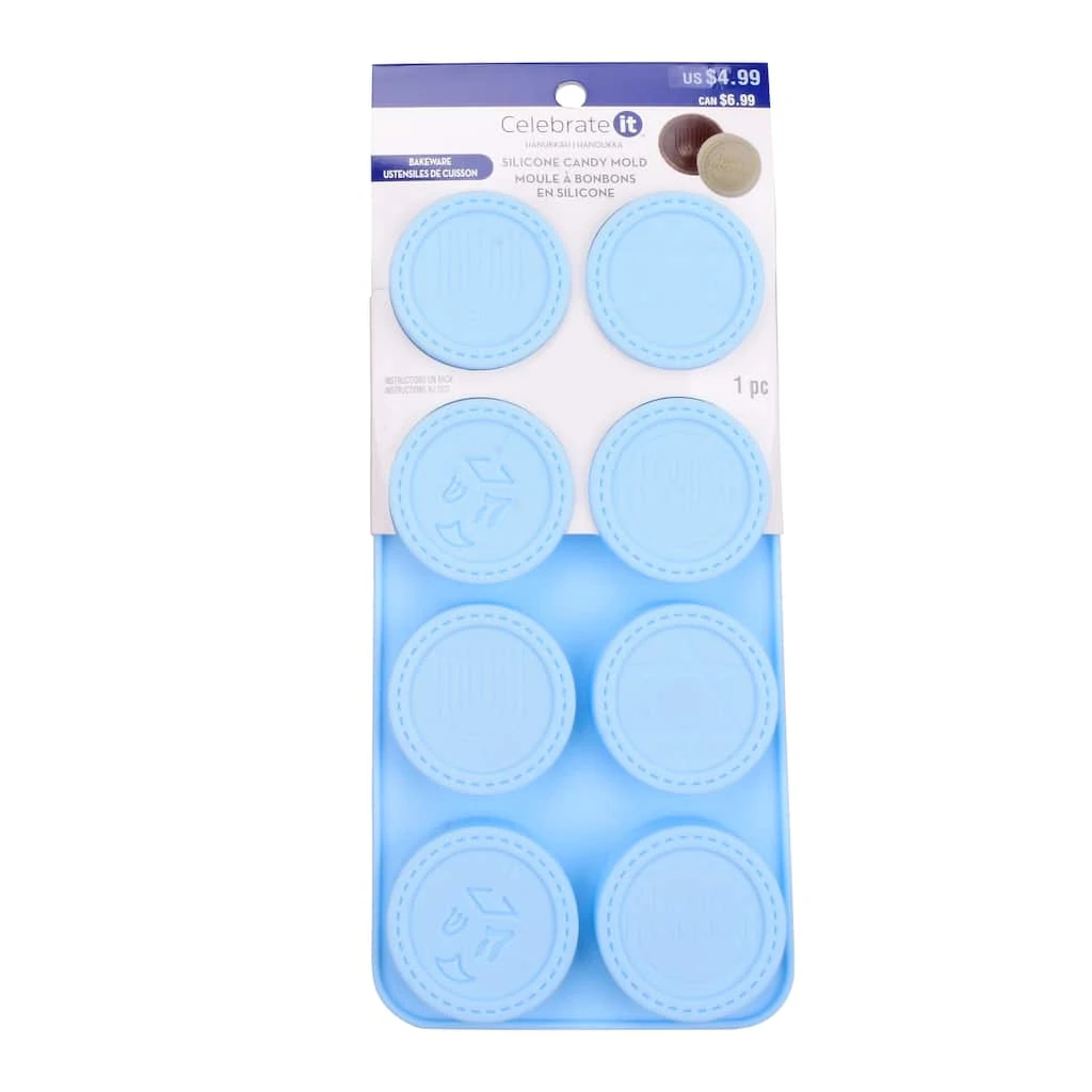 Best Sale π Hanukkah Icons Silicone Candy Mold by Celebrate It™ π 1 Best Sale π Hanukkah Icons Silicone Candy Mold by Celebrate It™ π