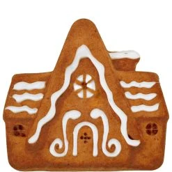 Hot Sale 🔥 Gold 6-Cavity Gingerbread House Christmas Cake Pan by Celebrate It® 🔔 -Celebrate It Sales Shop 10702447 3