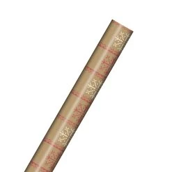 Best Sale 🧨 Kraft Snowflake Gift Wrap by Celebrate It™ 🔔 -Celebrate It Sales Shop 10702626 3