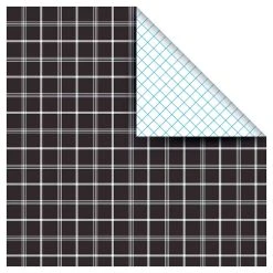 Promo ⌛ Black Plaid Gift Wrap by Celebrate It™ 🤩 Christmas ❤️