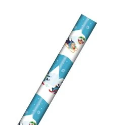 Coupon 👍 Ski Scene Kraft Gift Wrap by Celebrate It™ Christmas 🔥 -Celebrate It Sales Shop 10702766 3