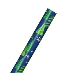 Buy 🔥 Blue Evergreen Tree Gift Wrap by Celebrate It™ ✔️ -Celebrate It Sales Shop 10702800 3