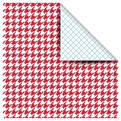 Cheap 💯 Red Houndstooth Gift Wrap by Celebrate It™ 🔥 Christmas ⭐