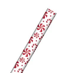 Top 10 🔔 Red & White Candy Cane Gift Wrap by Celebrate It™ Christmas ✔️ -Celebrate It Sales Shop 10702819 3