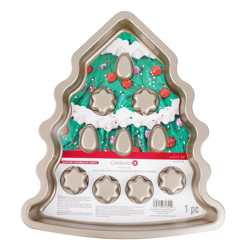 Deals π Gold Nonstick β Christmas Tree Pan by Celebrate It® βοΈ 1 Deals π Gold Nonstick β Christmas Tree Pan by Celebrate It® βοΈ