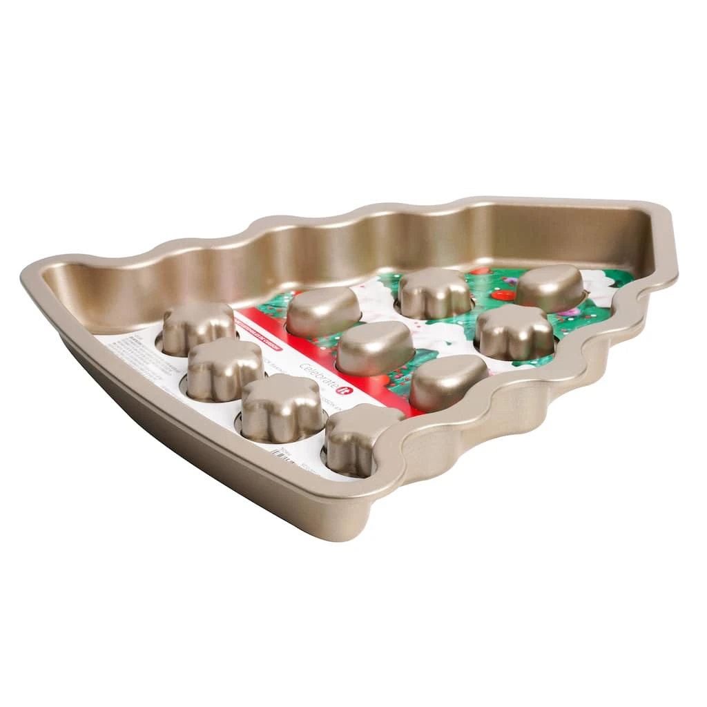 Deals π Gold Nonstick β Christmas Tree Pan by Celebrate It® βοΈ 2 Deals π Gold Nonstick β Christmas Tree Pan by Celebrate It® βοΈ - Image 2