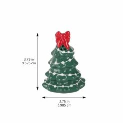 Outlet ⭐ Ceramic 🤩 Christmas Tree Salt and Pepper Shaker Set by Celebrate It™ ⭐ -Celebrate It Sales Shop 10703019 4