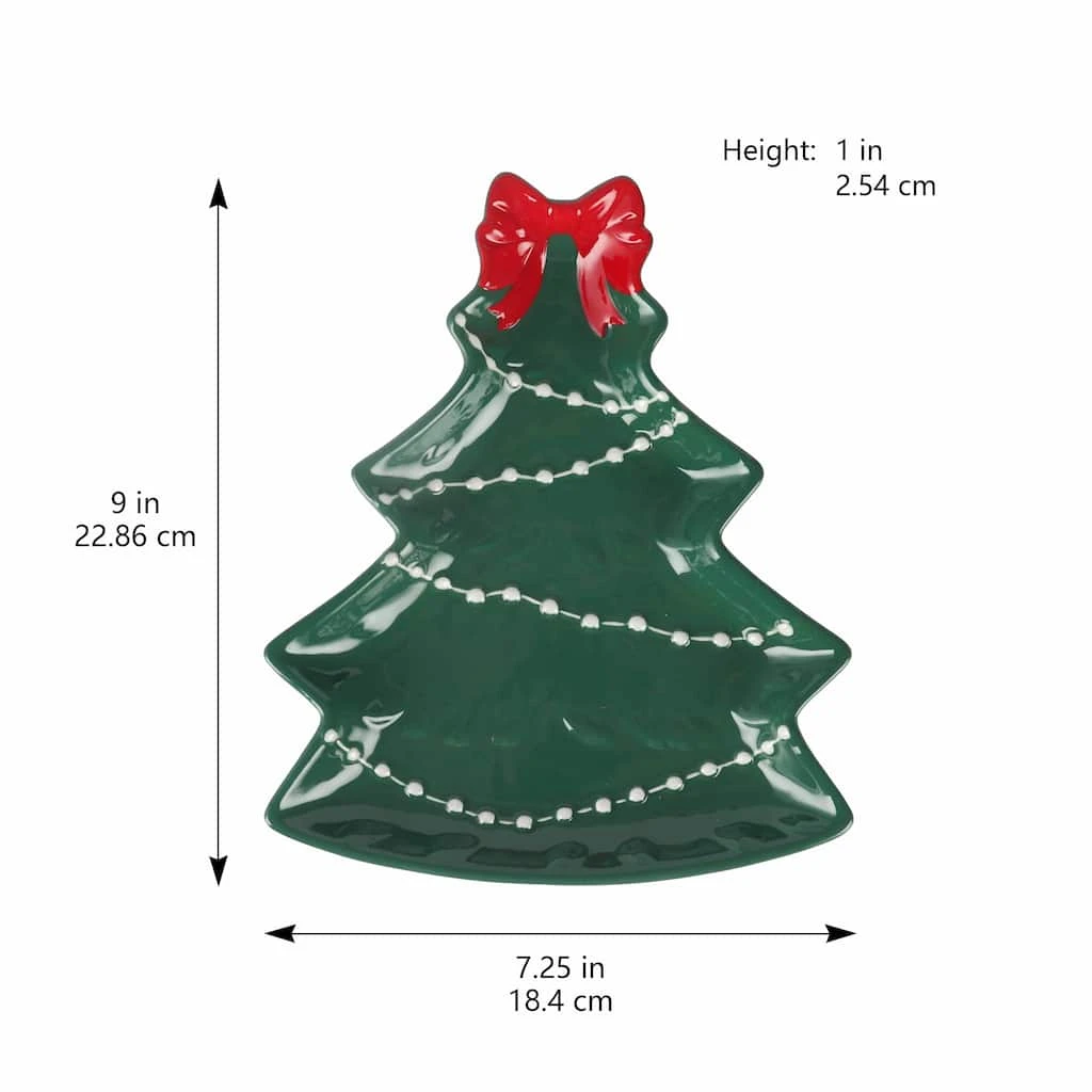 Coupon π 9" Christmas Tree Platter by Celebrate It™ π 3 Coupon π 9" Christmas Tree Platter by Celebrate It™ π - Image 3