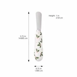New π 5.7" Holly Cheese Knifes by Celebrate It™, 2ct. π 5 New π 5.7" Holly Cheese Knifes by Celebrate It™, 2ct. π -Celebrate It Sales Shop 10703031 4