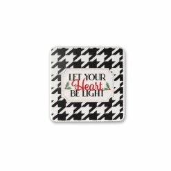 Best Sale ⭐ 4" Let Your Heart be Light 😍 Christmas Coasters by Celebrate It™, 4ct ❤️