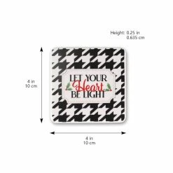 Best Sale ⭐ 4" Let Your Heart be Light 😍 Christmas Coasters by Celebrate It™, 4ct ❤️ 5 Best Sale ⭐ 4" Let Your Heart be Light 😍 Christmas Coasters by Celebrate It™, 4ct ❤️ -Celebrate It Sales Shop 10703034 4