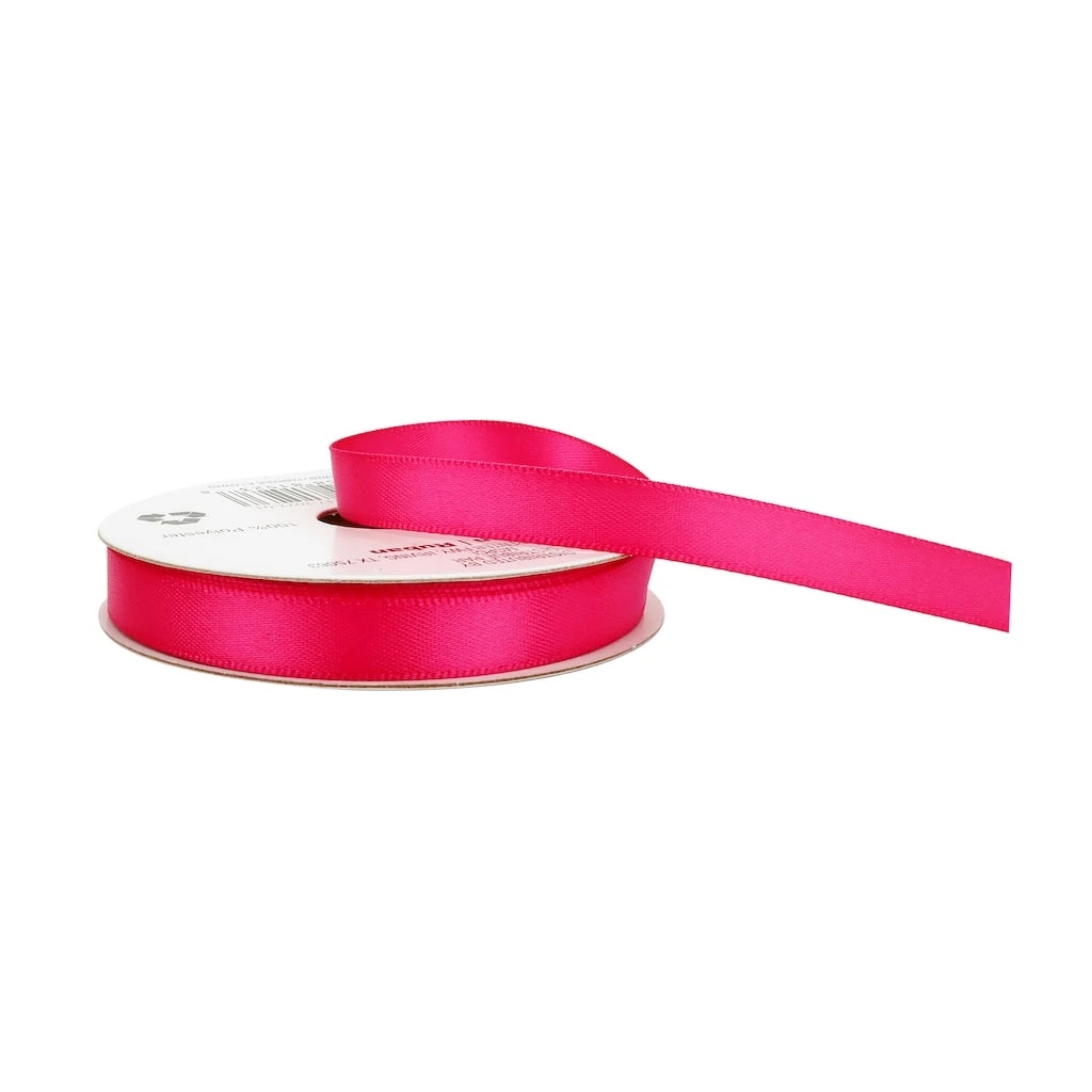 Discount 🔔 3/8" x 15yd. Satin Double Face Ribbon by Celebrate It® 💯 2 Discount 🔔 3/8" x 15yd. Satin Double Face Ribbon by Celebrate It® 💯 - Image 2