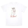 Promo 🥰 White Oh Deer Adult T-Shirt by Celebrate It™ ❄ Christmas ✔️