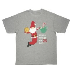 Deals 👏 Heather Gray Dunkin Cookies Youth T-Shirt by Celebrate It™ Christmas 🛒