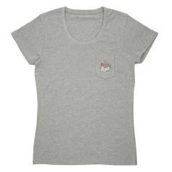 Promo 😉 Heather Gray Merry & Bright Ladies T-Shirt by Celebrate It™ Christmas 😀